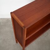 Bibliothèque en teck, design danois, années 1970, production : Danemark