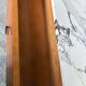 Large console in Calacatta Viola marble & solid cherry wood.