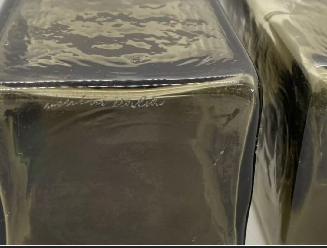 Pair of vases Pierre Cardin house Venini