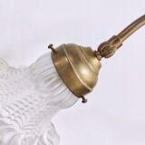 Table lamp in brass art deco tulip 1930