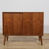 Small Mid-Century Teak Sideboard from Feldballes Møbelfabrik, Denmark, 1960