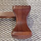 Scandinavian style wooden coat rack