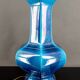 Important Porcelain Lamp with Blue Crackle Enamel, France, Circa 1940
