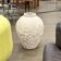 Grand vase de sol vintage en pierre de Mactan