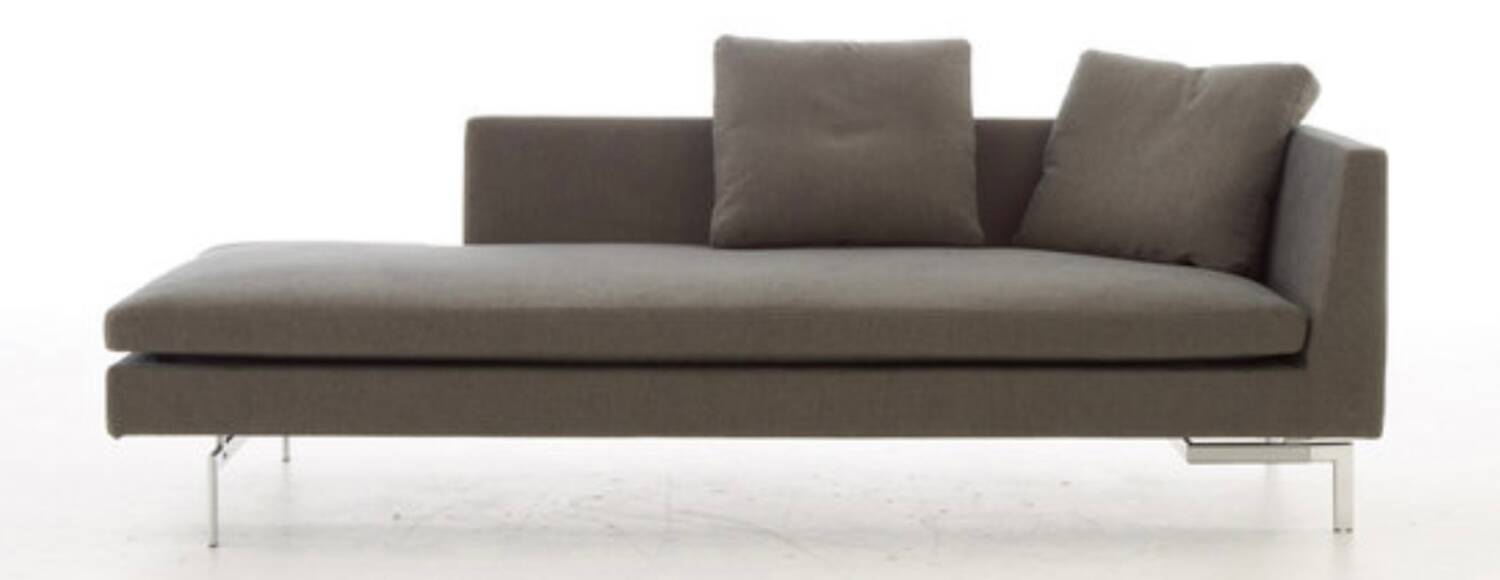 High-end daybed, Ligne Roset Stricto Sensu model sofa