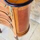 Commode style Louis XV en loupe d'orme et noyer