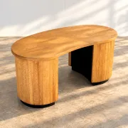 Art Deco desk | oak | 1950s
