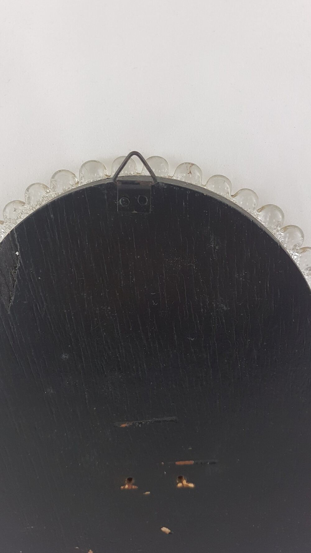 Murano glass wall mirror 28x23cm