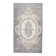 Tapis oriental turc vintage gris et crème