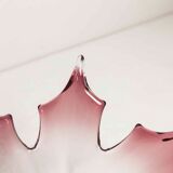 Vase in Murano glass by Fratelli Toso H 27.5cm