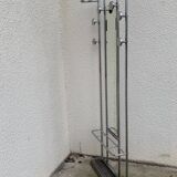 1950s chrome-plated aluminum entrance hall