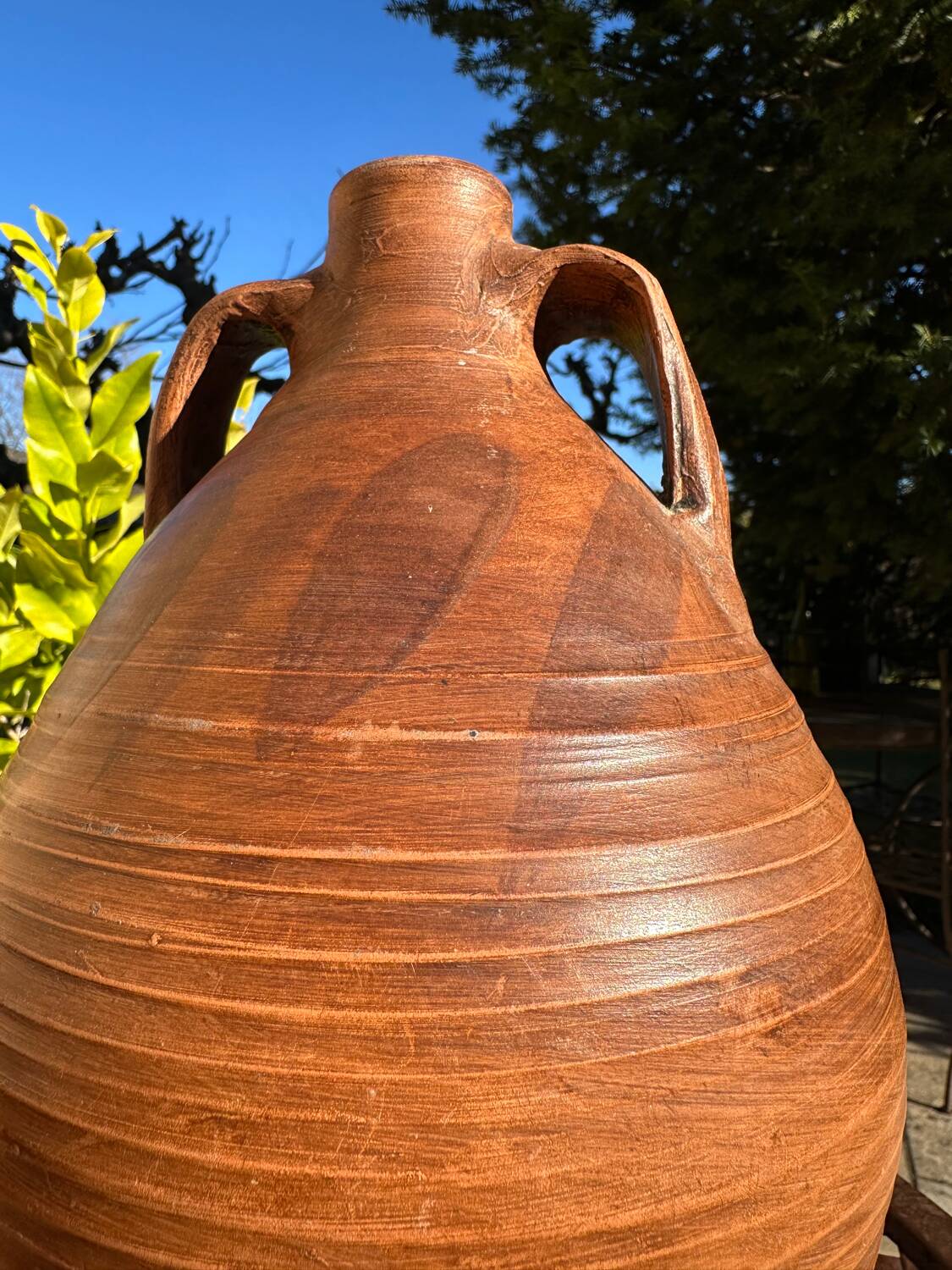 Terracotta jug