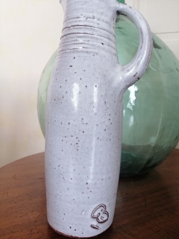 Pichet en grès émaillé Jeanne et Norbert Pierlot