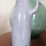 Enamelled sandstone pitcher Jeanne and Norbert Pierlot