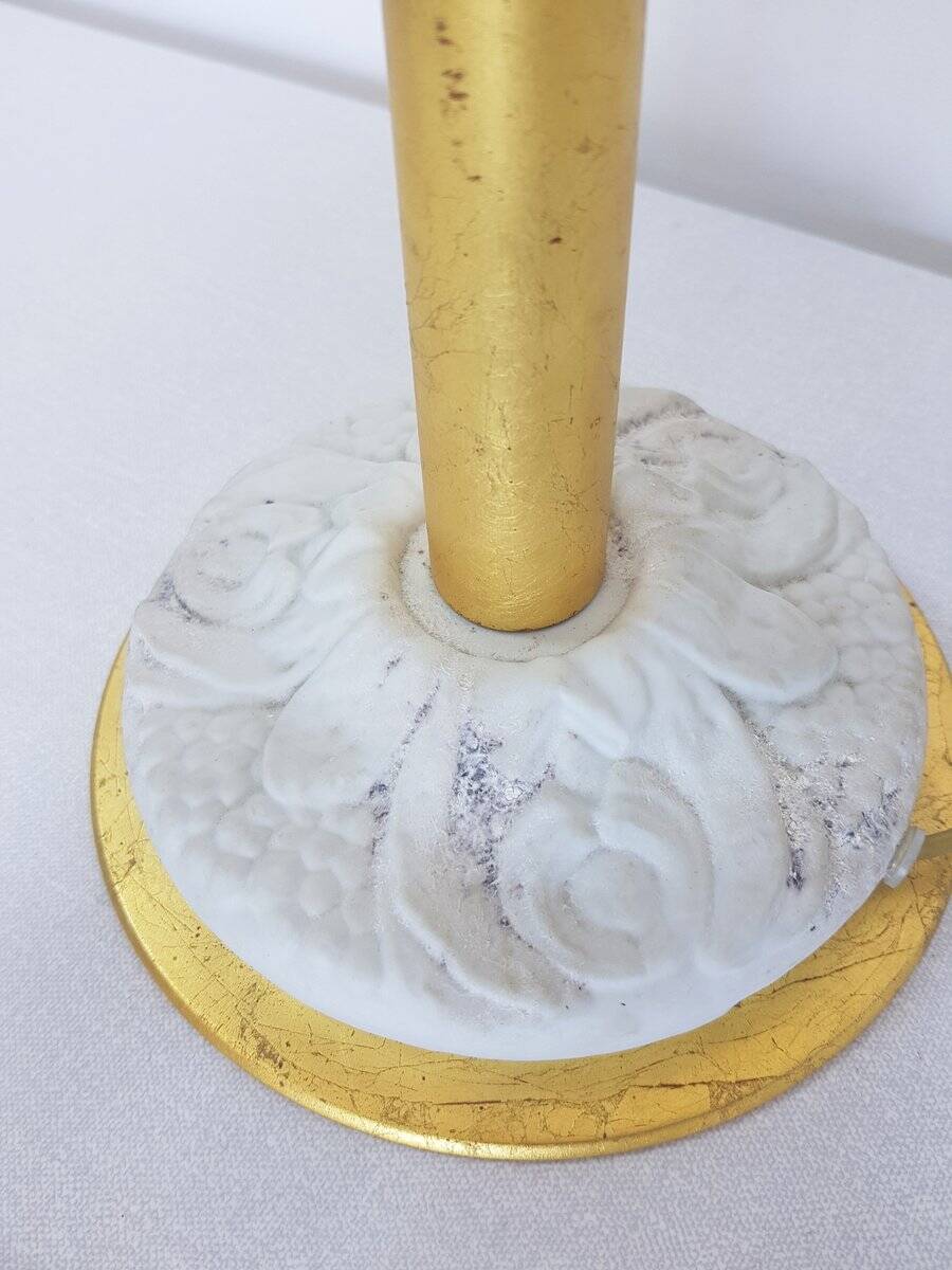 Regency Golden Table Lamp by Giulia Mangani, 1970s
