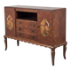 Buffet in marquetry of elm – Refined cabinetmaking work from 1940