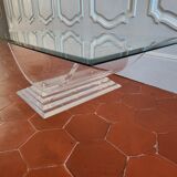 Table basse 70 plexi et verre