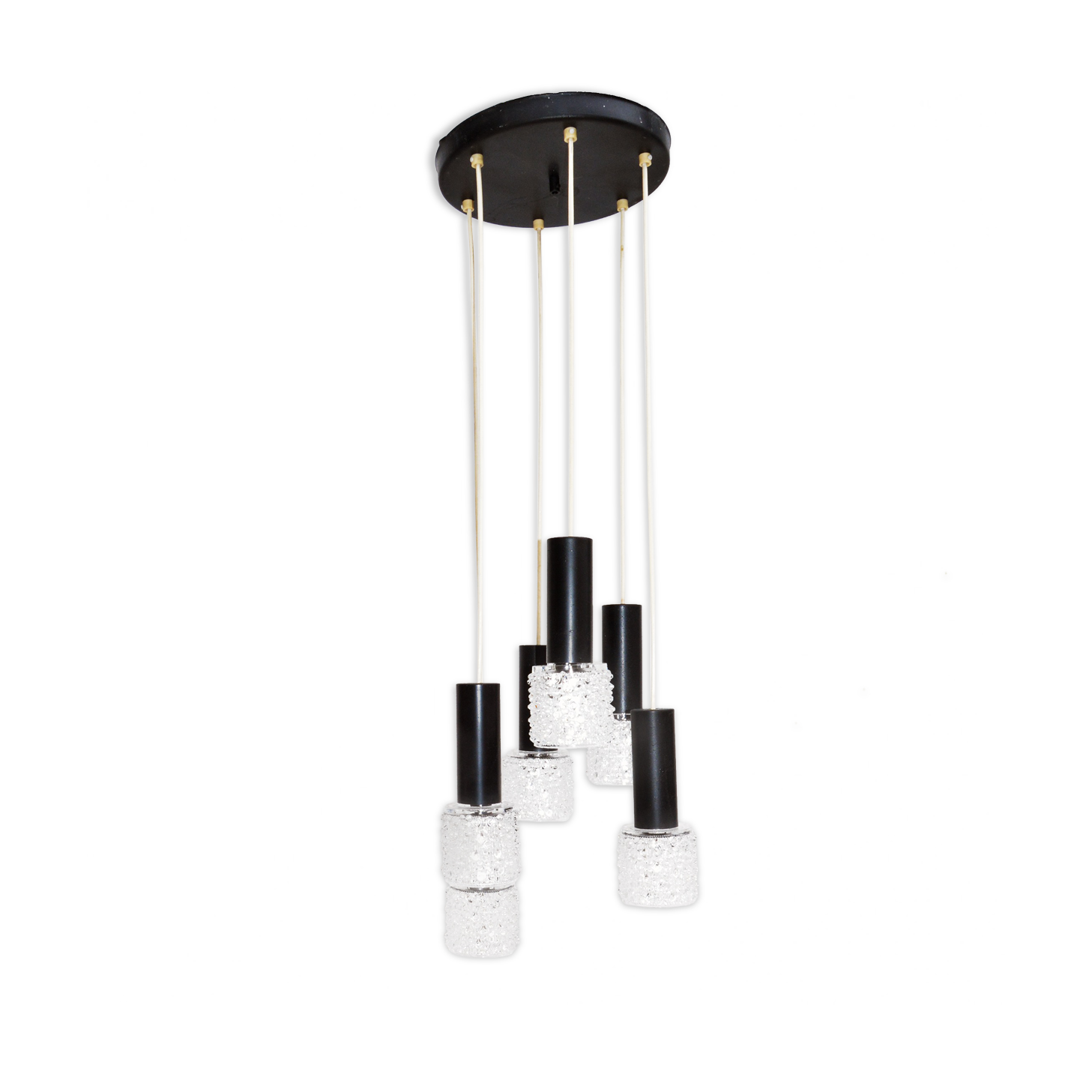 Cascade lamp, elektroinstala jilove, czechoslovakia