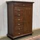 Indian teak chest of drawers from the 1970s
