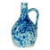 Blue spotted ceramic soliflore