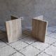 Table basse travertin
