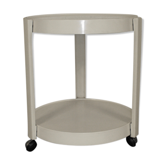 Rolling serving table 60