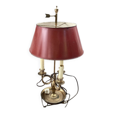 Hot water bottle lamp by goldsmith Auguste Mourier