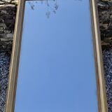 Rectangular gilded mirror 140x90cm