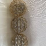 Vintage amber wall light