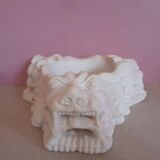 Plaster dragon ashtray