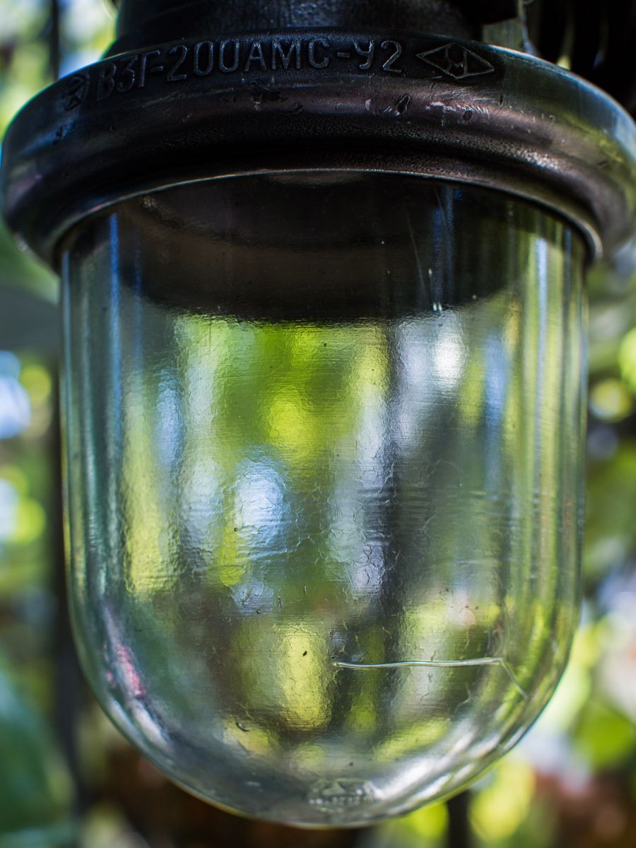 Industrial metal and glass suspension