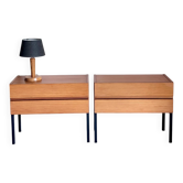 Vintage nachtkastjes minimalistisch jaren 60