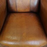 Comfortable Sheepskin Leather Armchair