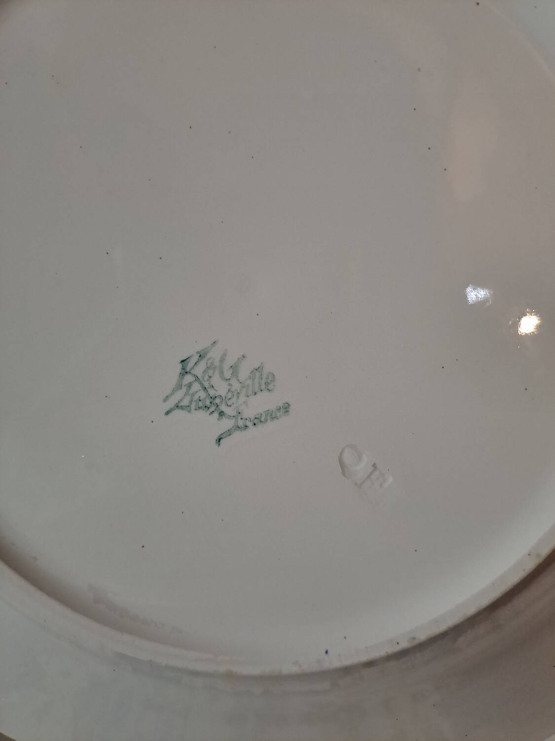 8 flat plates KG Lunéville