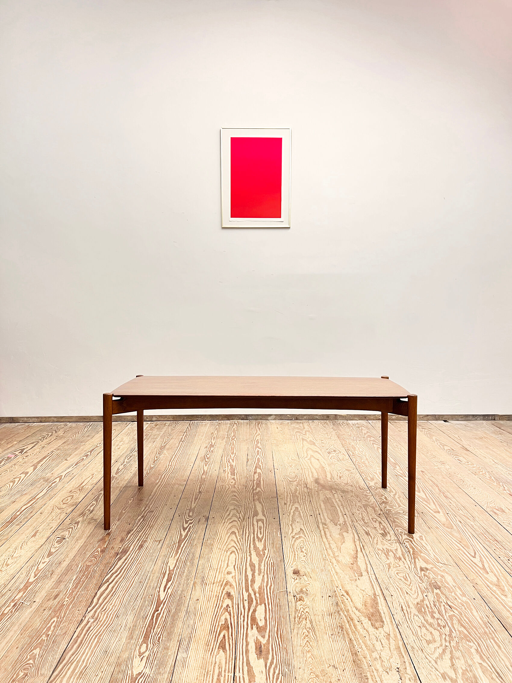 Mid Century Modern Teak Coffee Table by Hartmut Lohmeyer, Side table or Sofa table, 1950s
