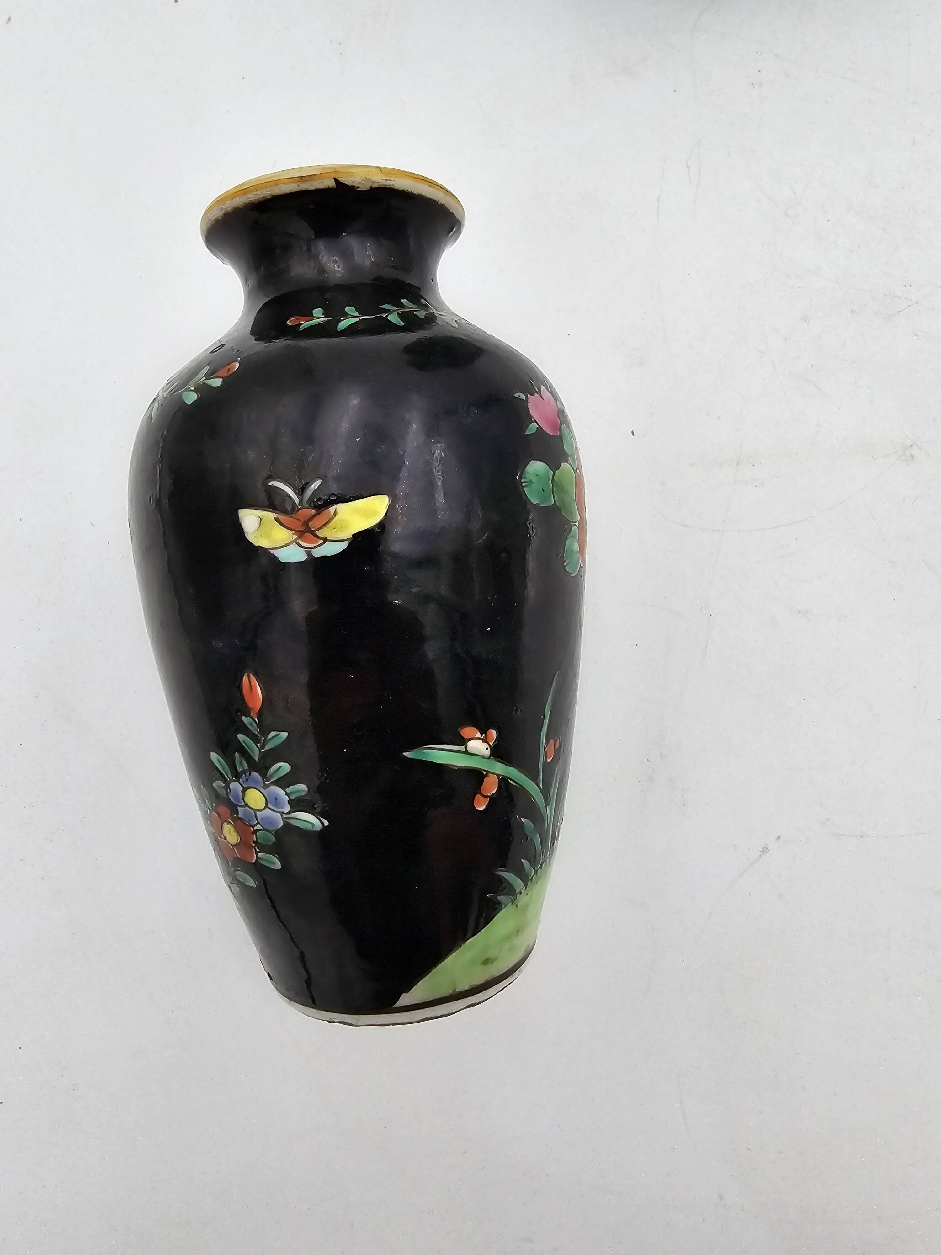 Pair of Japanese porcelain vases circa 1920