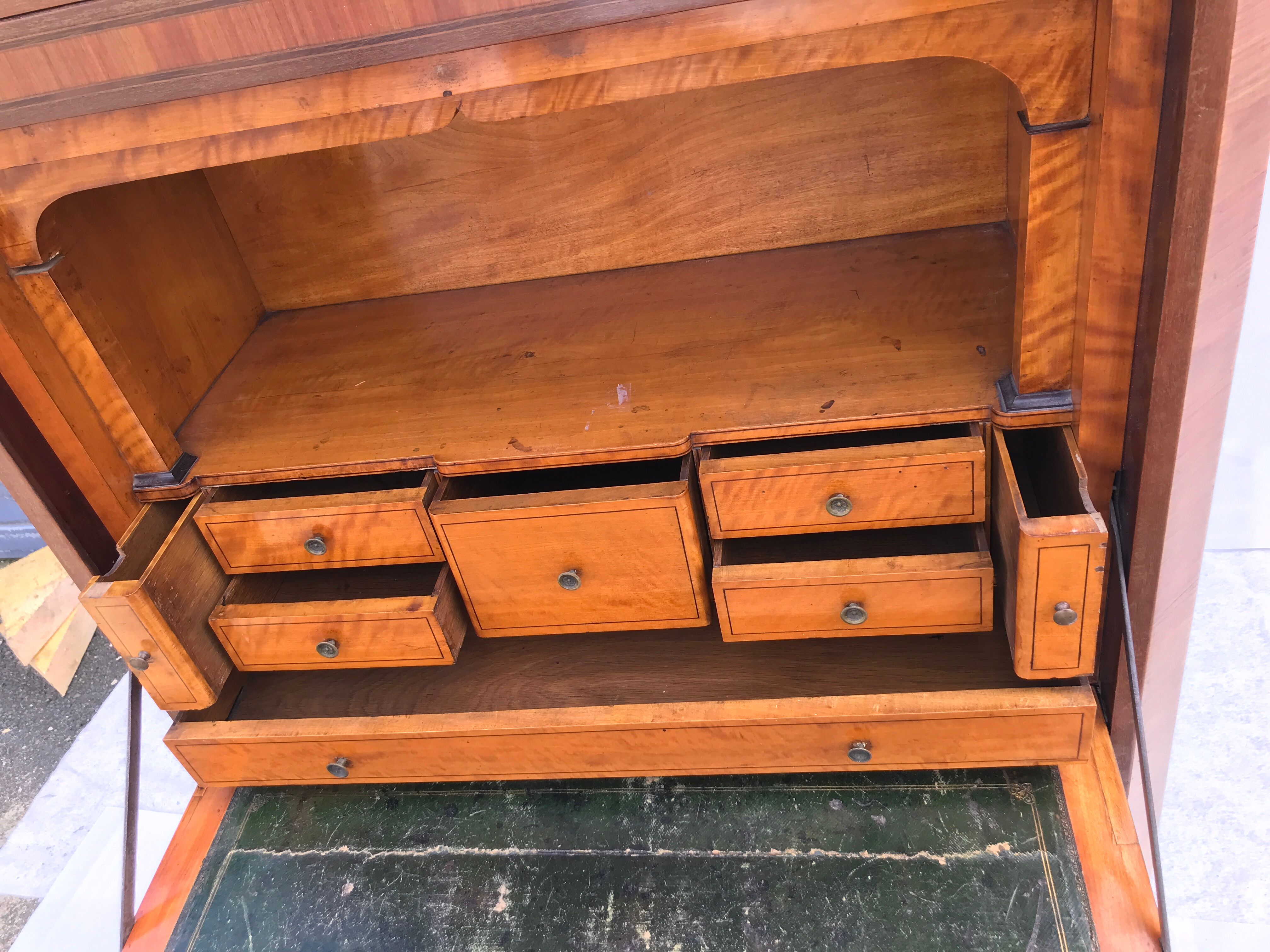 Secretary xviii stamped in louis xvi transition style