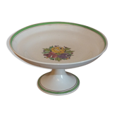 Coupe sur pied art déco Boch La Louvière Belgique