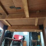 Scandinavian extendable table teak