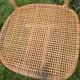 Rattan armchair