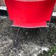 David Rowland red chair for Seid International Design
