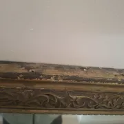 Large Louis-Philippe fireplace mirror, stamp 1899