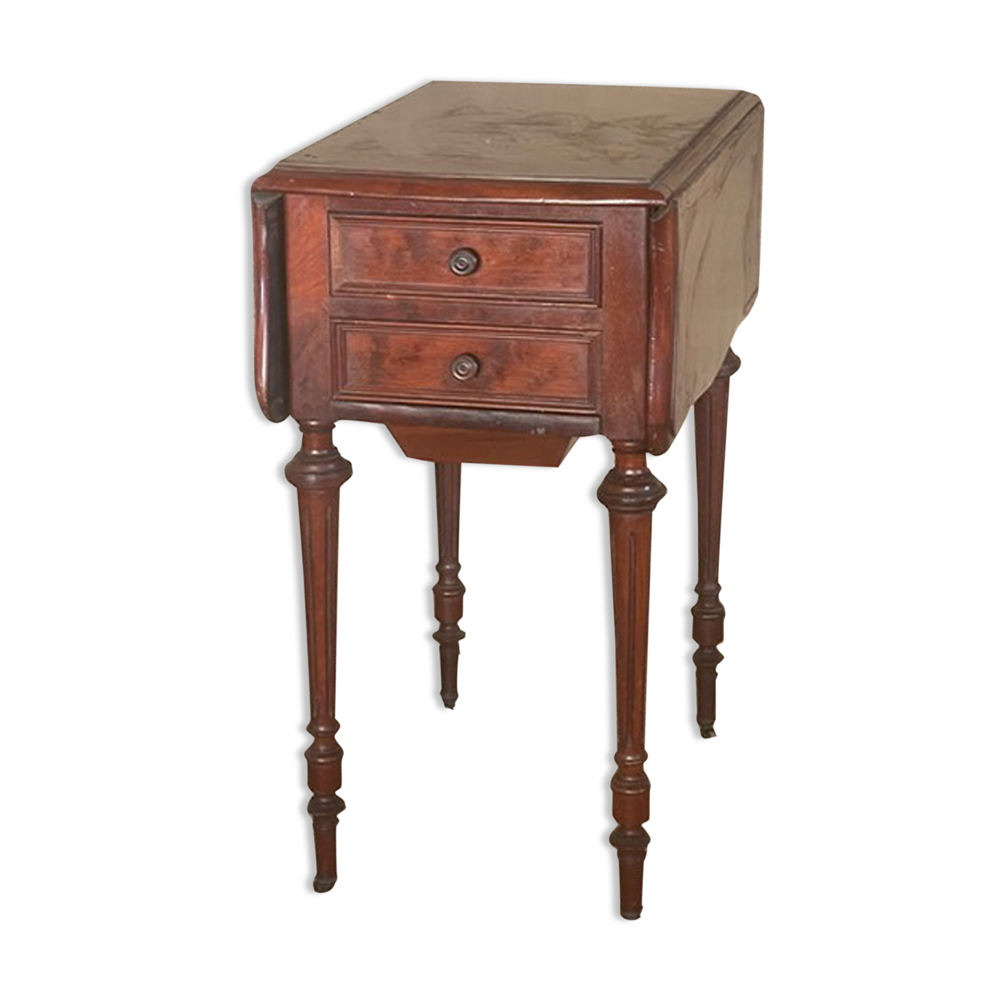 Shuttered nightstand