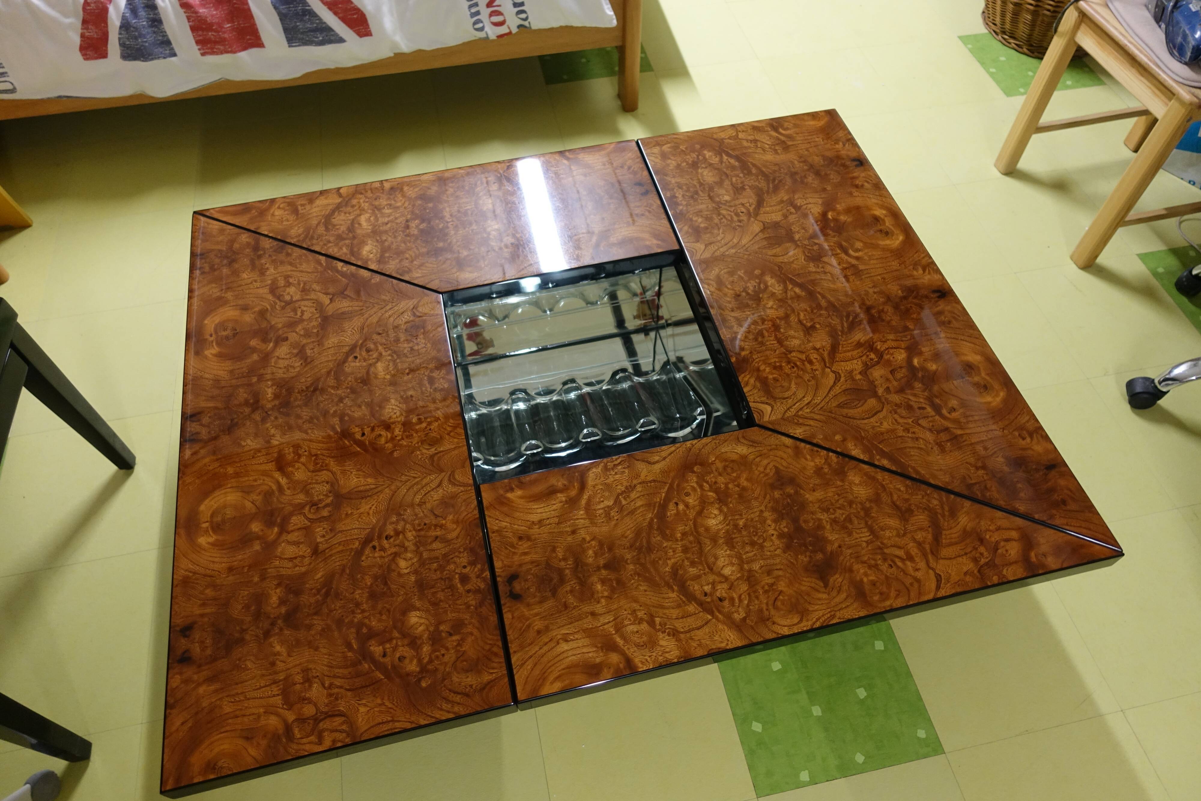 Table basse and canape coin paul michel