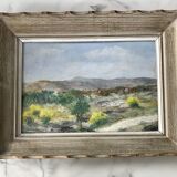 Old oil painting Genets 1964