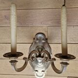 applique style regence bronze argente