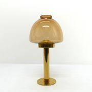 Scandinavian candle holder Hans-Agne Jakobsson Claudia honey L10232 1960