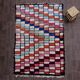 Berber carpet Boucherouite 165x265 cm