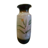 Vintage West Germany ceramic bamboo vase