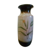 Vase aux bambous céramique West Germany vintage